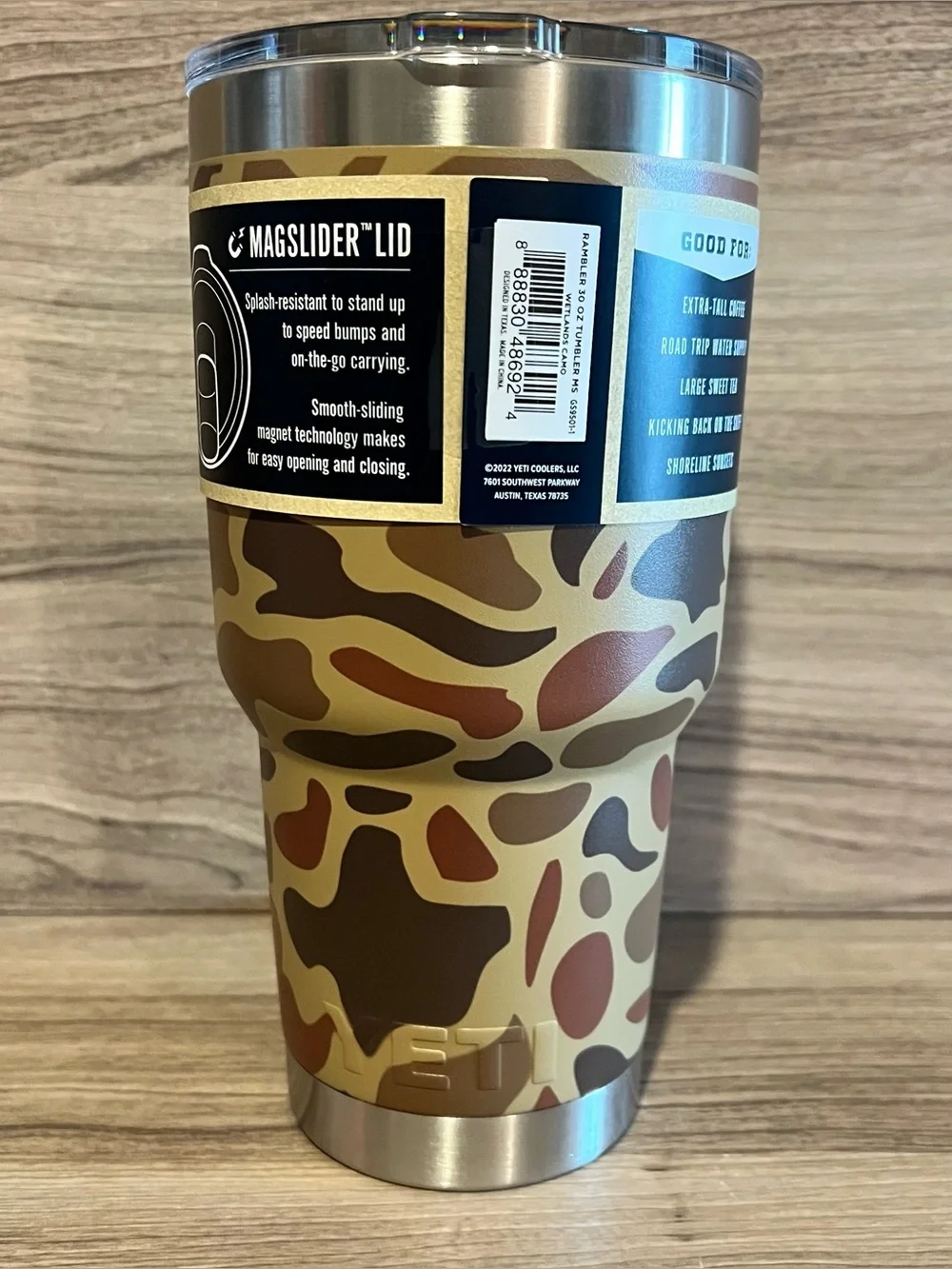 YETI Rambler 30 oz Tumbler (Wetlands Camo)